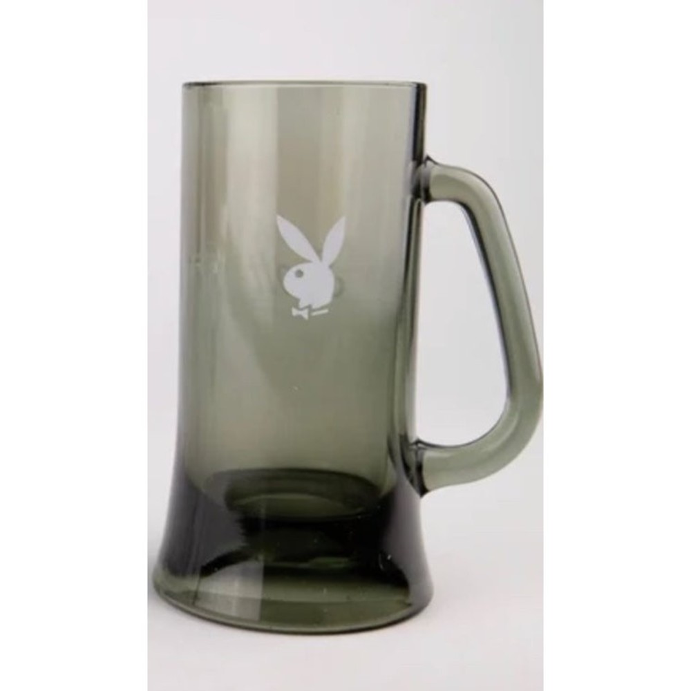Playboy tinted glass mug stein